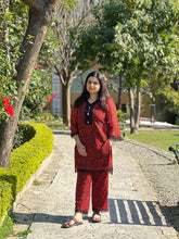 Printed black co ord set